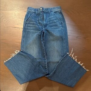 Veronica Beard Blue High Rise Women Jeans